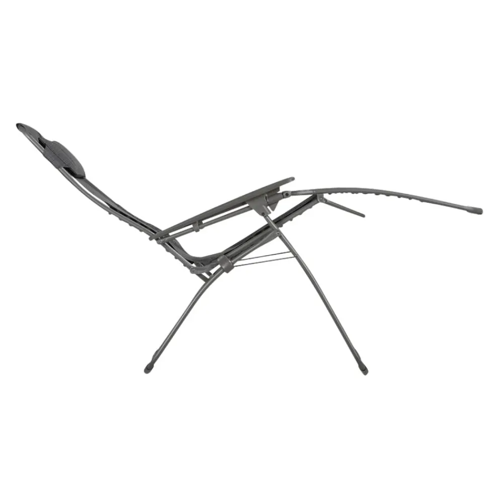 Lafuma Mobilier Liegestuhl Futura XL dunkelgrau Best