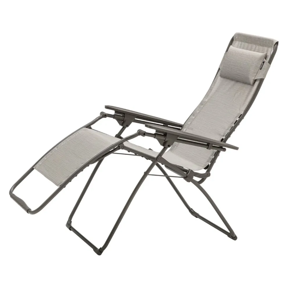 Lafuma Mobilier Liegestuhl Futura XL BAT graubeige