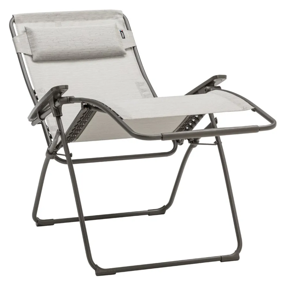Lafuma Mobilier Liegestuhl Futura XL BAT graubeige