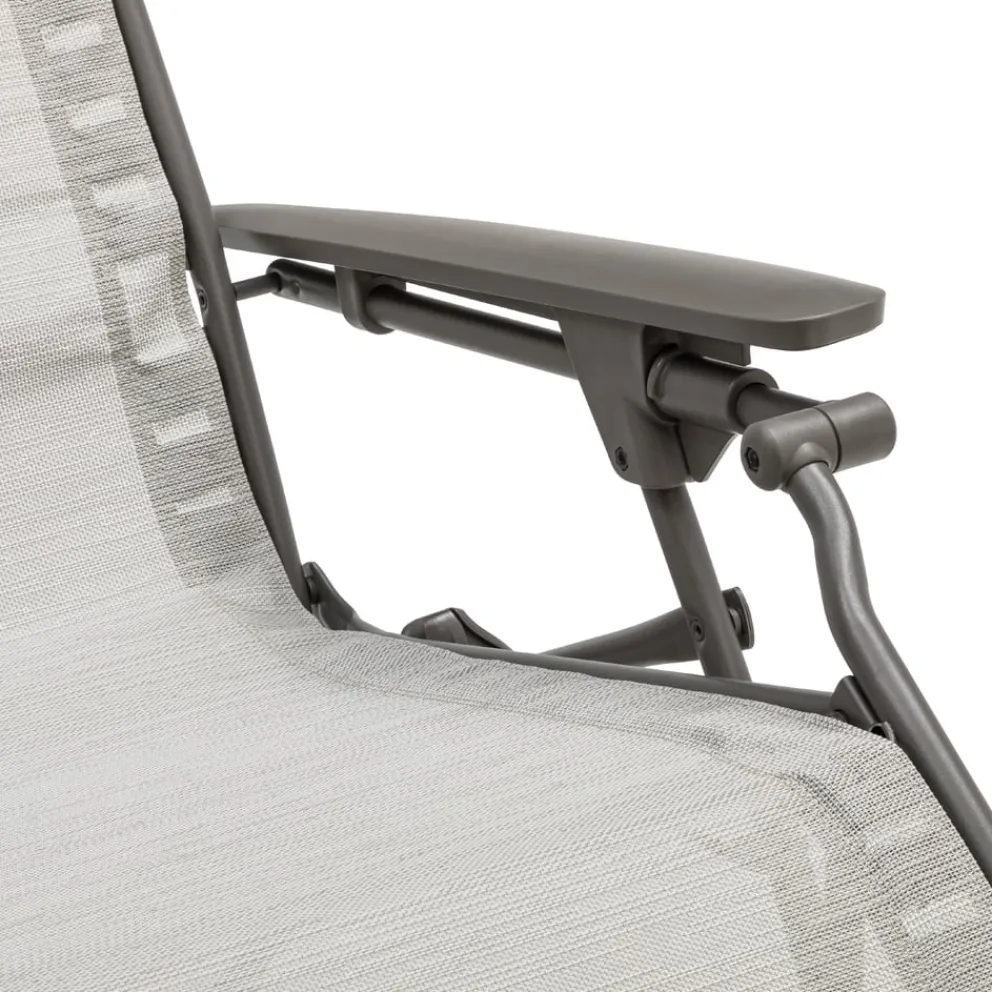 Lafuma Mobilier Liegestuhl Futura XL BAT graubeige