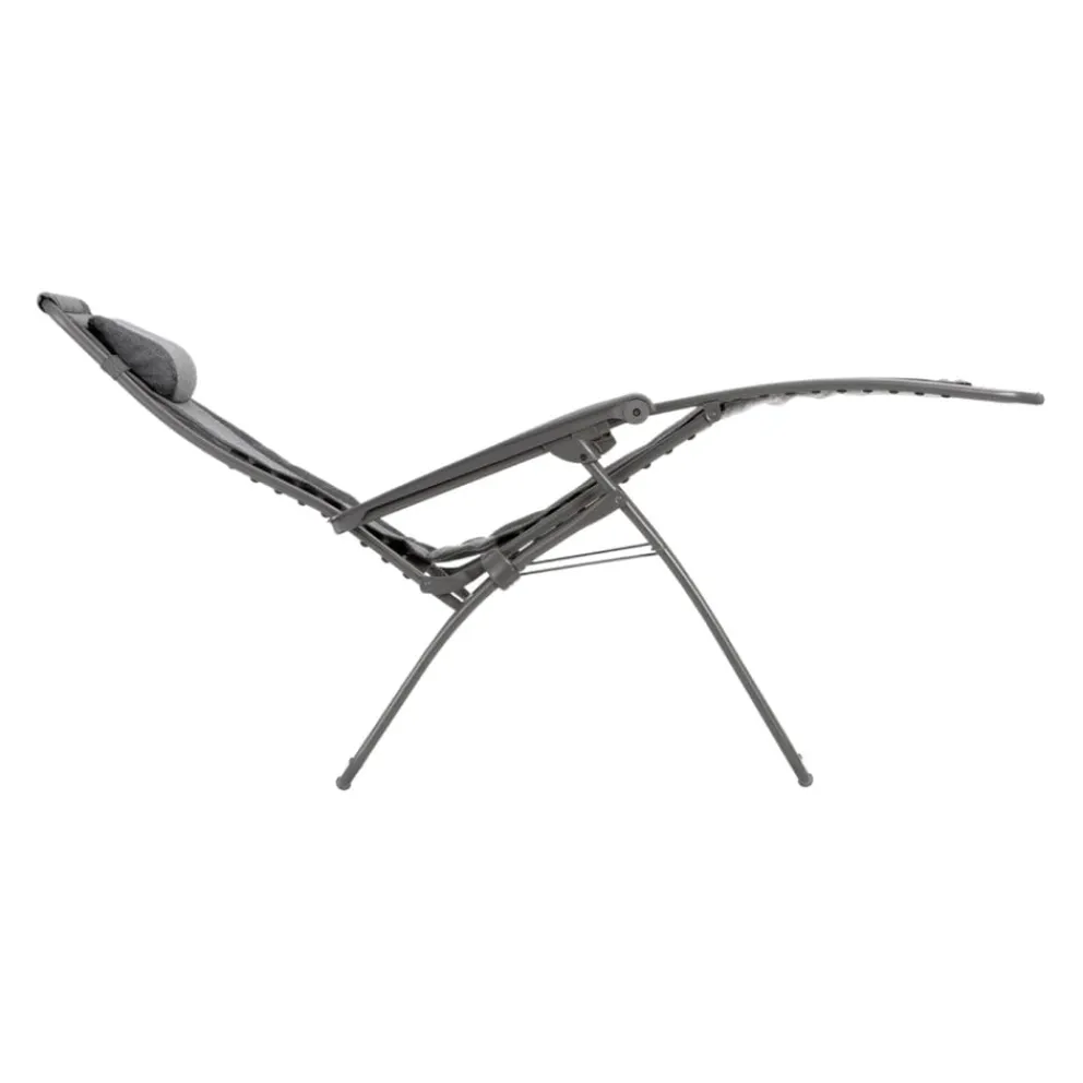 Lafuma Mobilier Liegestuhl Light Comfort grau Best