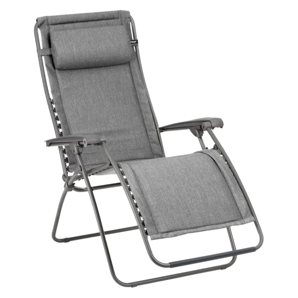 Lafuma Mobilier Liegestuhl Light Comfort grau Best