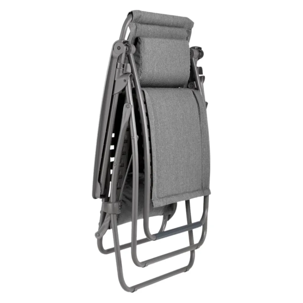 Lafuma Mobilier Liegestuhl Light Comfort grau Best