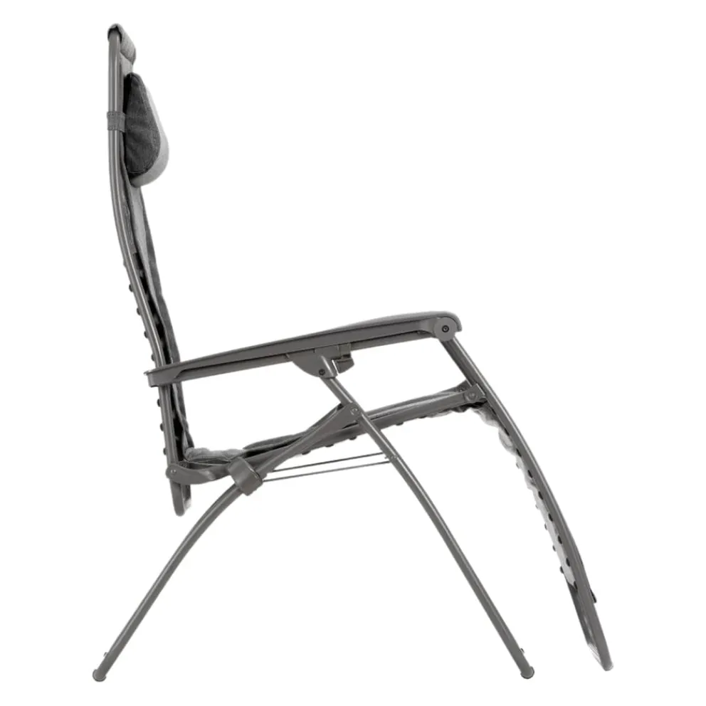 Lafuma Mobilier Liegestuhl Light Comfort grau Best