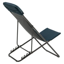 Lafuma Mobilier Liegestuhl Maxi Transat dunkelblau New