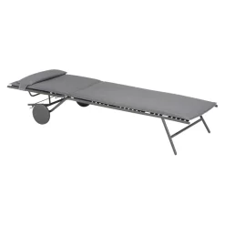 Lafuma Mobilier Liegestuhl Miami grau Online