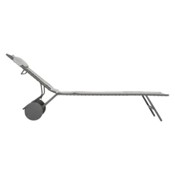 Lafuma Mobilier Liegestuhl Miami grau Sale
