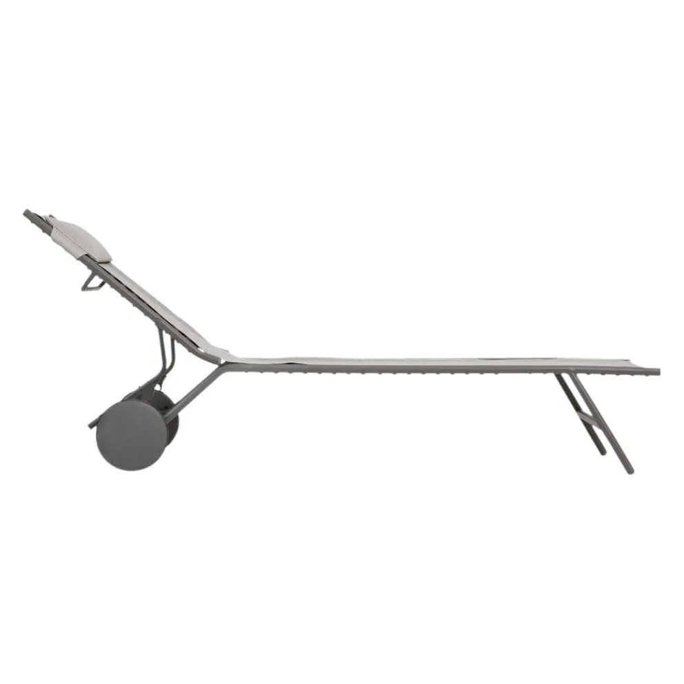 Lafuma Mobilier Liegestuhl Miami grau Sale