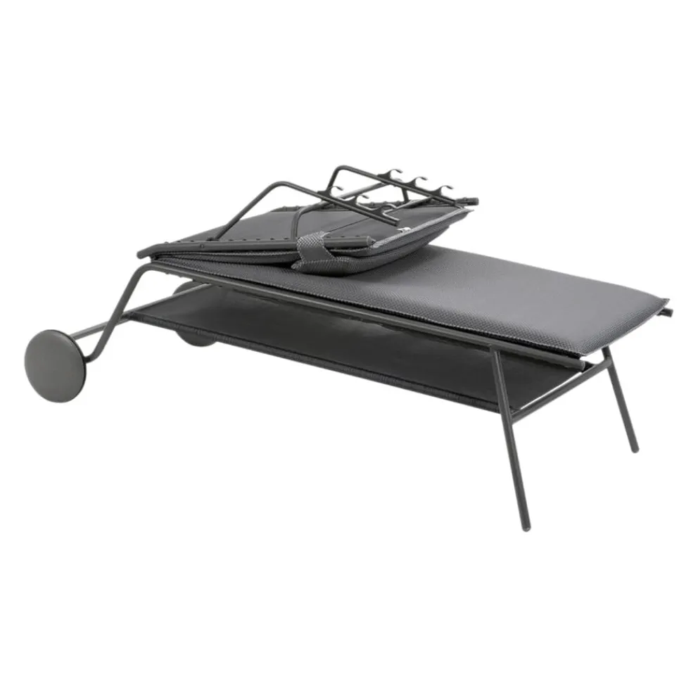 Lafuma Mobilier Liegestuhl Miami grau Sale