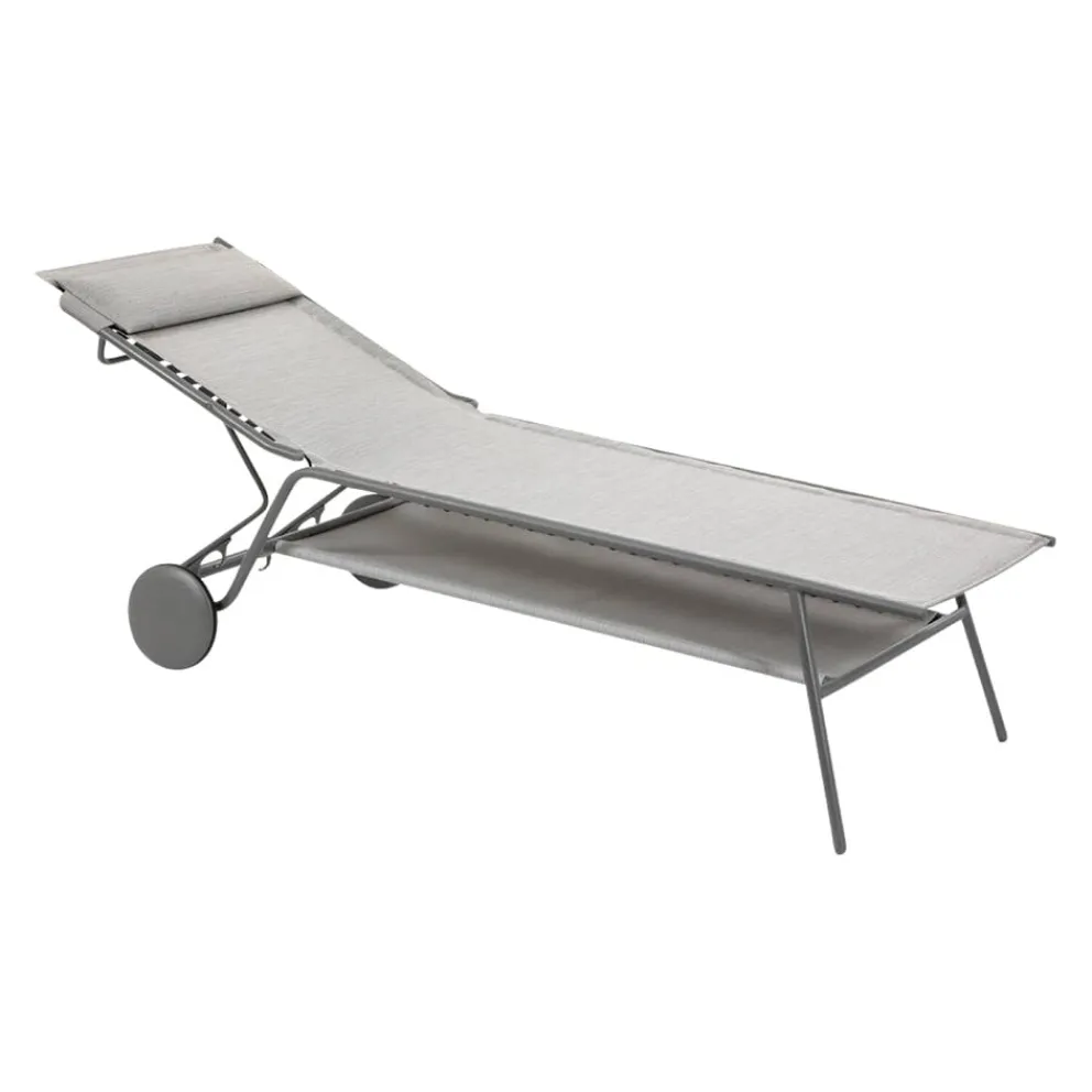 Lafuma Mobilier Liegestuhl Miami sandbraun Outlet