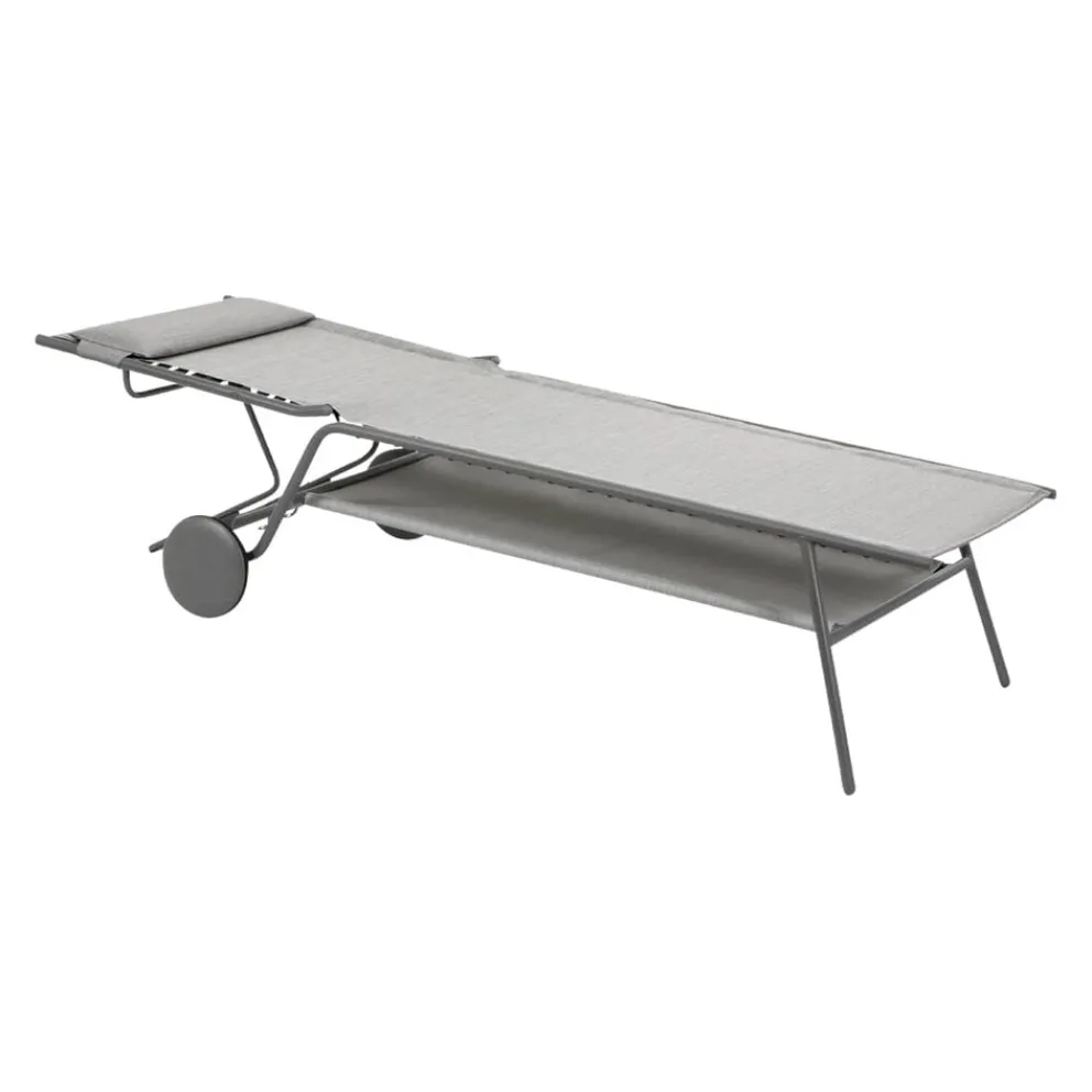 Lafuma Mobilier Liegestuhl Miami sandbraun Outlet