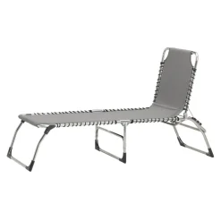 Fiam Liegestuhl Playa XXL grau New
