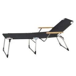 Fiam Liegestuhl Playa XXL schwarz Outlet
