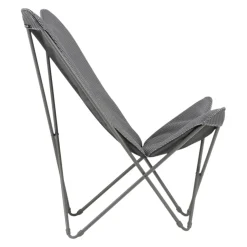 Lafuma Mobilier Liegestuhl Pop up XL grau Discount