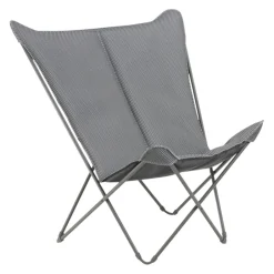 Lafuma Mobilier Liegestuhl Pop up XL grau Discount