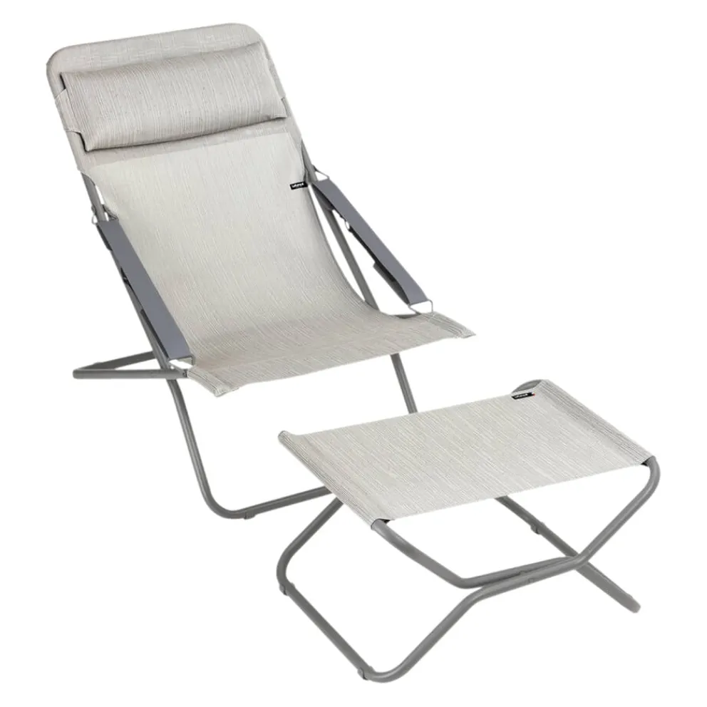 Lafuma Mobilier Liegestuhl Transabed sandbraun Best