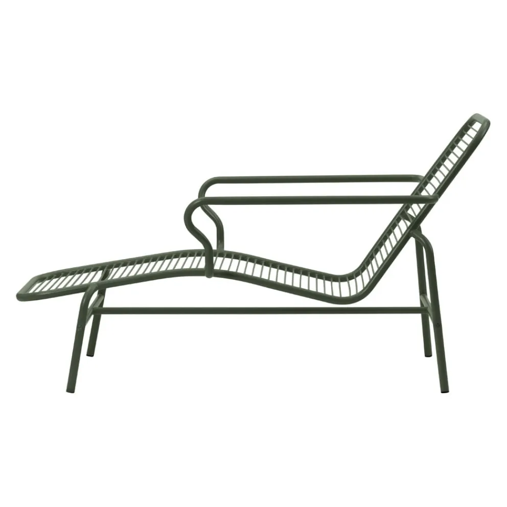 Normann Copenhagen Liegestuhl VIG dunkelgrün Hot