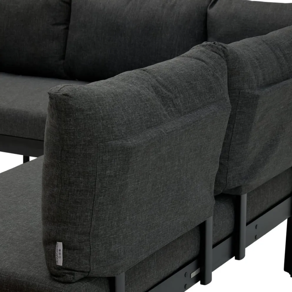 Johann Jakob Lounge Boracay grau, schwarz, teakfarbig Sale