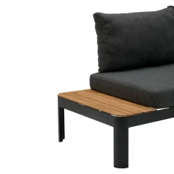 Johann Jakob Lounge Boracay grau, schwarz, teakfarbig Sale