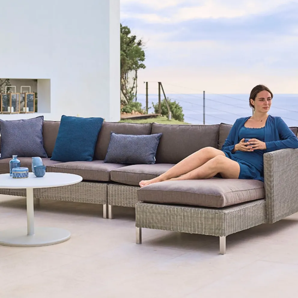 Cane-line Lounge Connect taupe Hot