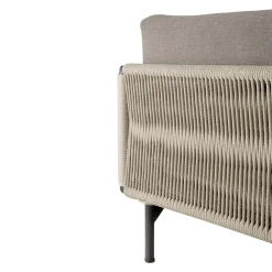 Ethnicraft Lounge Corbey braun, graubeige, schwarz Hot