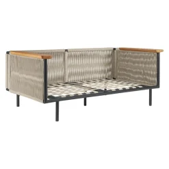 Ethnicraft Lounge Corbey beige, braun, schwarz