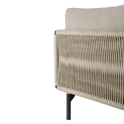 Ethnicraft Lounge Corbey beige, braun, schwarz New