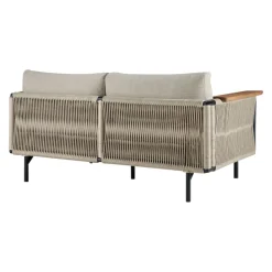 Ethnicraft Lounge Corbey beige, braun, schwarz New