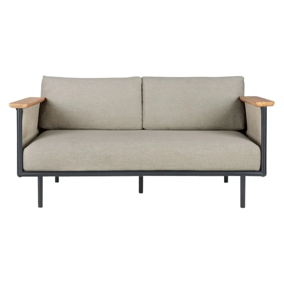 Ethnicraft Lounge Corbey beige, braun, schwarz New