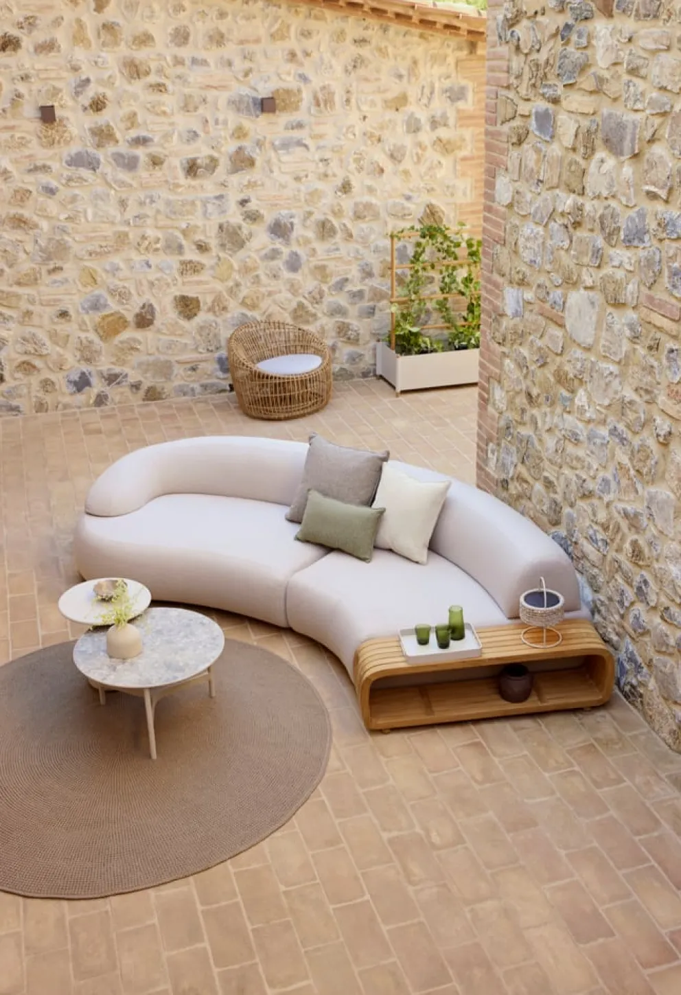 Cane-line Lounge Element Mellow Sand Hot