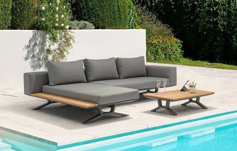 Johann Jakob Lounge Grenada grau Online