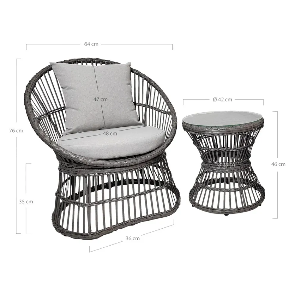 Johann Jakob Lounge Natal schwarz Online