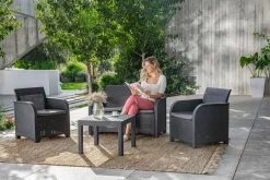 Keter Lounge Rosalie graphitgrau Sale