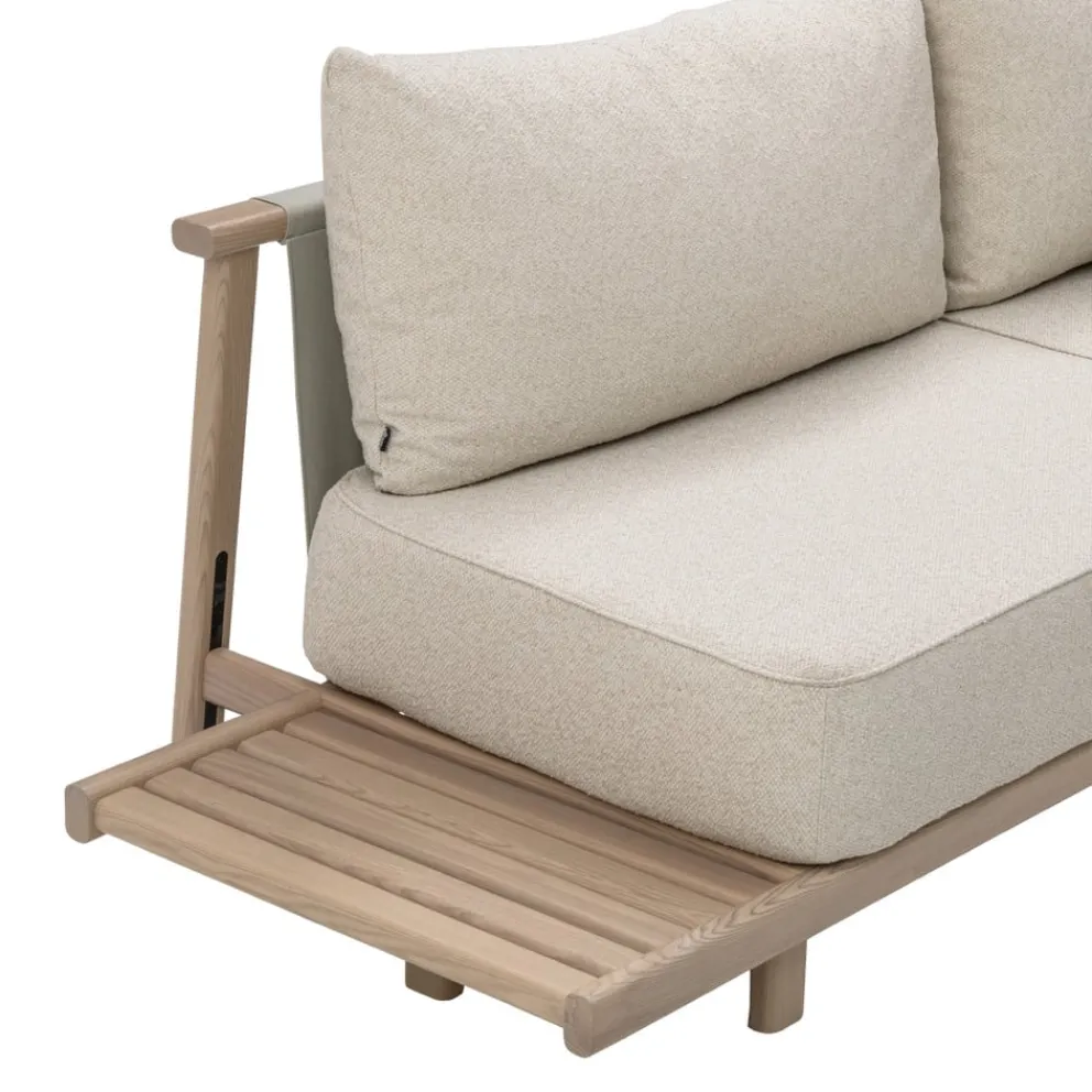 edy&liv Lounge Vaia beige, weissgrün Outlet