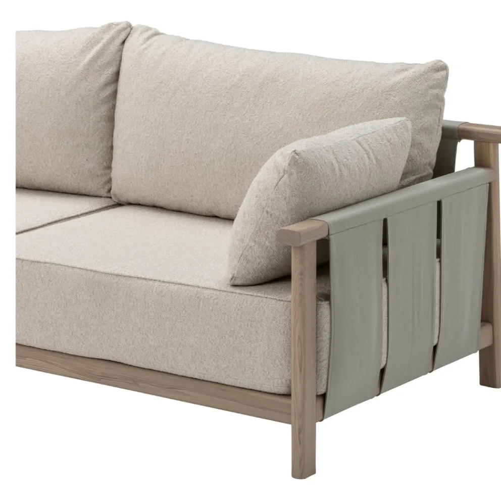 edy&liv Lounge Vaia beige, weissgrün Outlet
