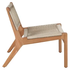 Ethnicraft Loungesessel Jack braun, braunbeige Sale