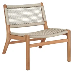 Ethnicraft Loungesessel Jack braun, braunbeige Sale