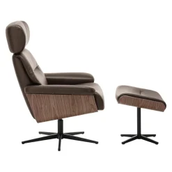 Johann Jakob Loungesessel Manila braun Hot
