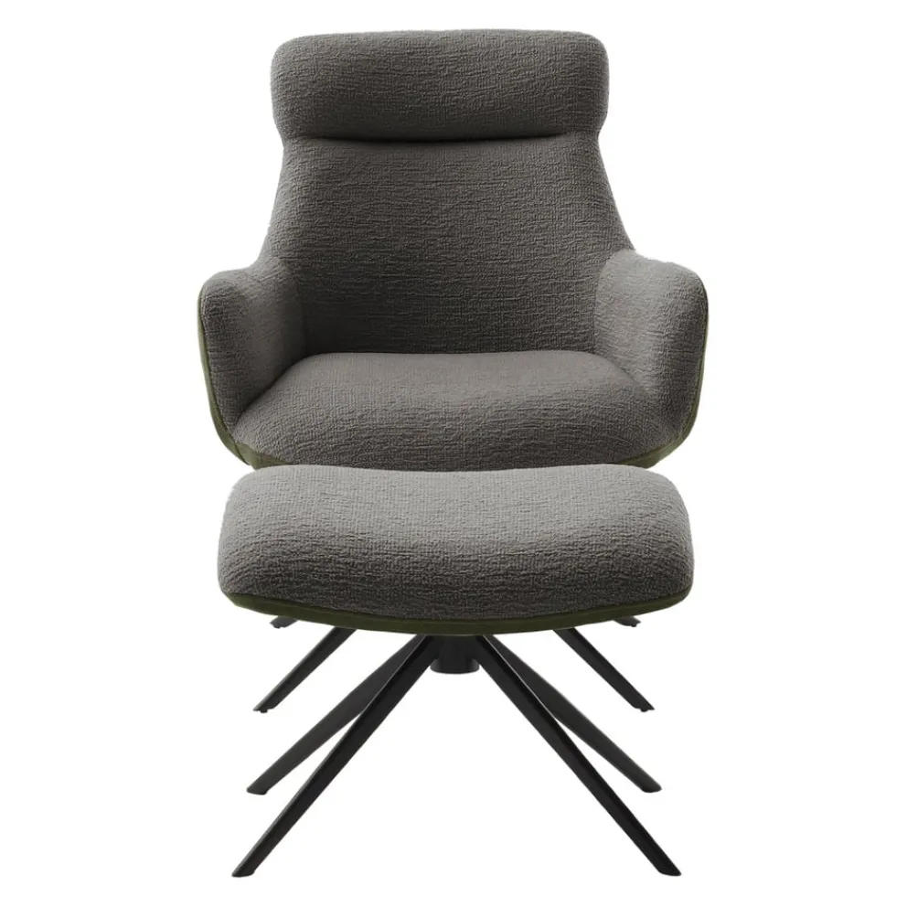 Johann Jakob Loungesessel Pelion grau New