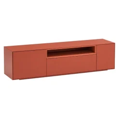 atelier pfister Lowboard Amden Ameisenrot, Ziegelrot, anthrazit New