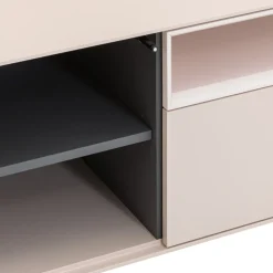 atelier pfister Lowboard Amden Beige, Hellbeige, anthrazit Online