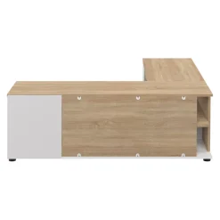 Temahome Lowboard ANGLE eichefarbig, weiss New