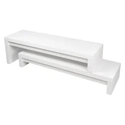 Temahome Lowboard CLIFF weiss New