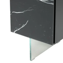 Lago Lowboard 36E8 Xglass marquina, nero New