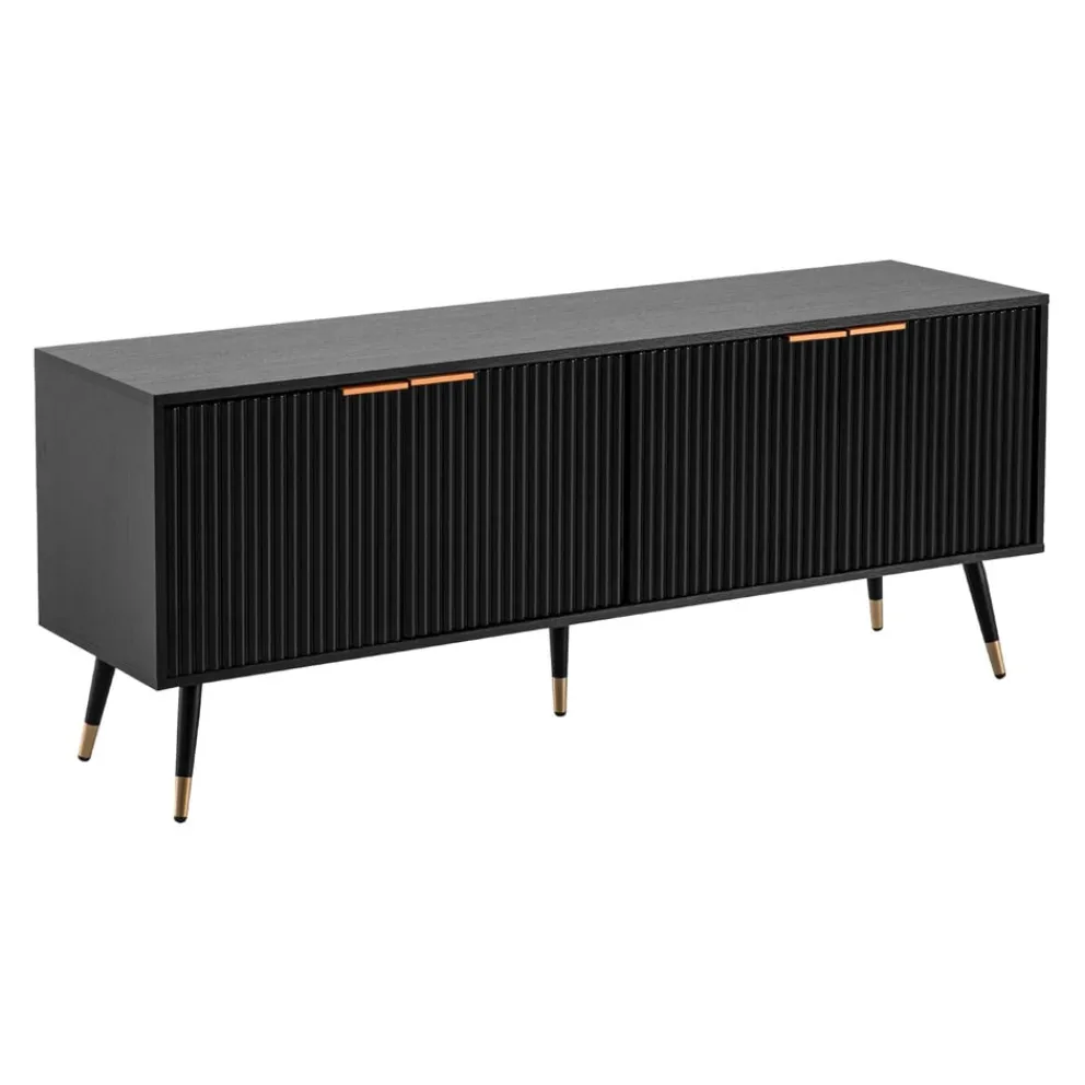MID.YOU Lowboard Eiche Dekor schwarz Sale