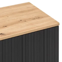 BYYU Lowboard Kleo eichefarbig, schwarz Best