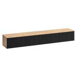 BYYU Lowboard Kleo eichefarbig, schwarz Best