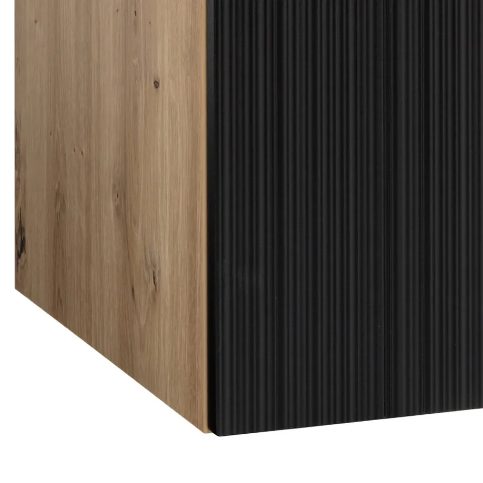 BYYU Lowboard Kleo eichefarbig, schwarz Best