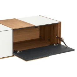 VALNATURA Lowboard Lago eichefarbig, weiss Outlet