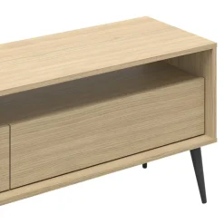 Temahome Lowboard LAKE eichefarbig, schwarz Clearance